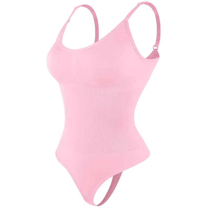 Thongs Bodysuit Shapewear Women Tummy Control Body Shaper Camisole Tank Top Seamless Slimming Waist Trainer Underwear S-3XL