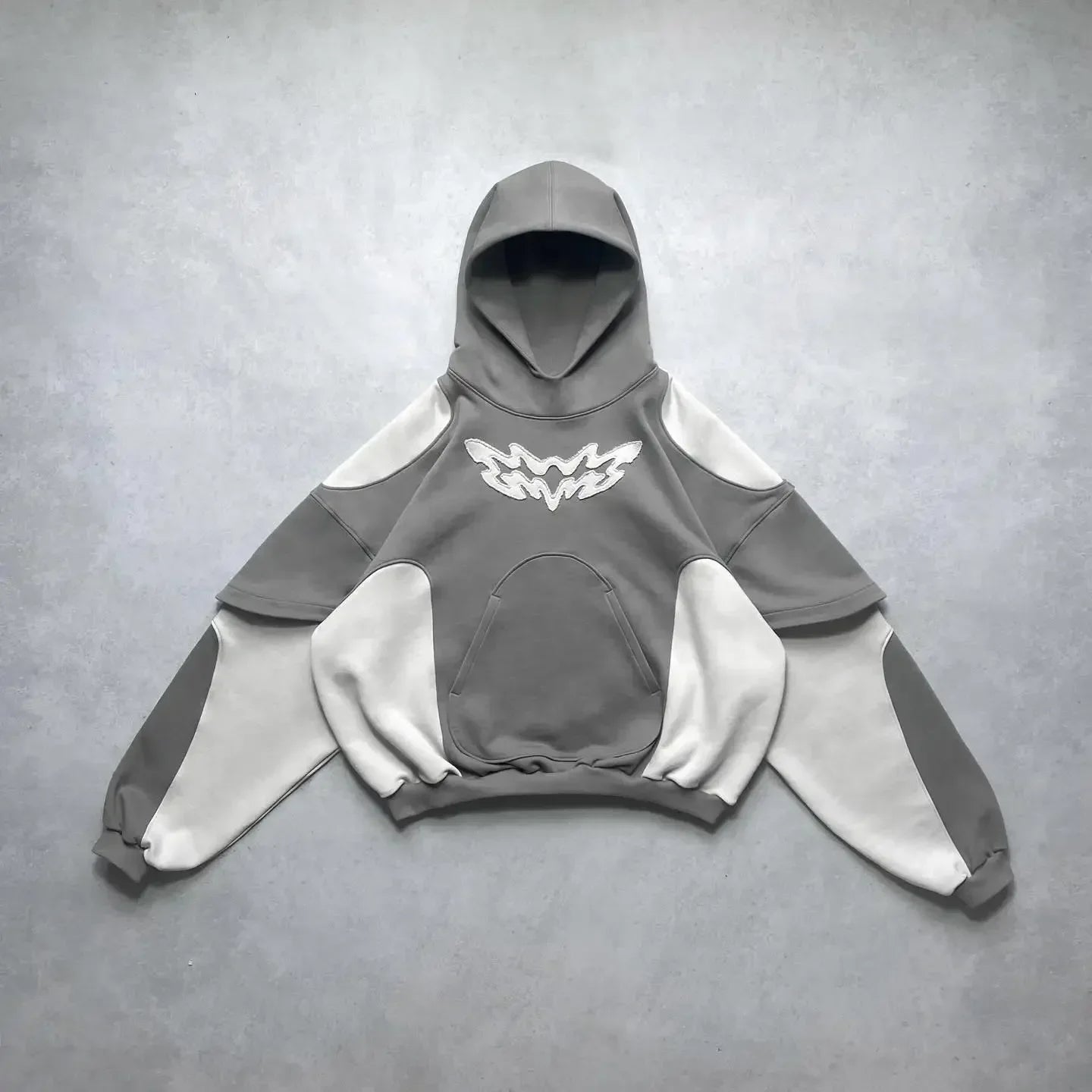 American Fashion Embroidery Personality Flash Diamond Oversize Zipper Hoodie Men Y2K New Harajuku Gothic Casual Joker Sweatshirt