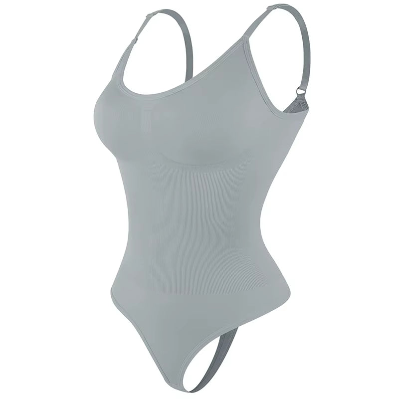 Thongs Bodysuit Shapewear Women Tummy Control Body Shaper Camisole Tank Top Seamless Slimming Waist Trainer Underwear S-3XL