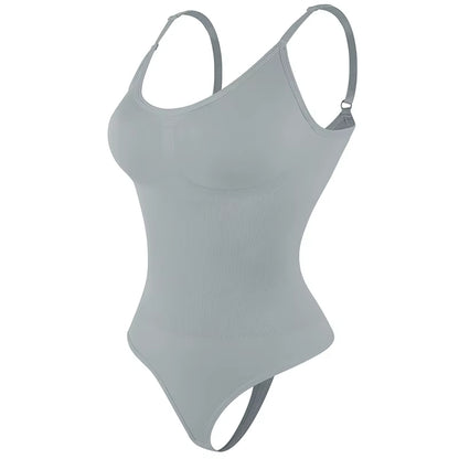 Thongs Bodysuit Shapewear Women Tummy Control Body Shaper Camisole Tank Top Seamless Slimming Waist Trainer Underwear S-3XL