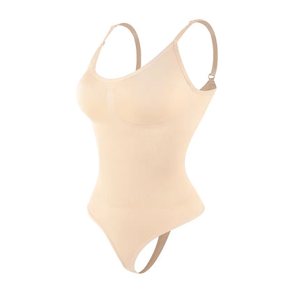 Thongs Bodysuit Shapewear Women Tummy Control Body Shaper Camisole Tank Top Seamless Slimming Waist Trainer Underwear S-3XL