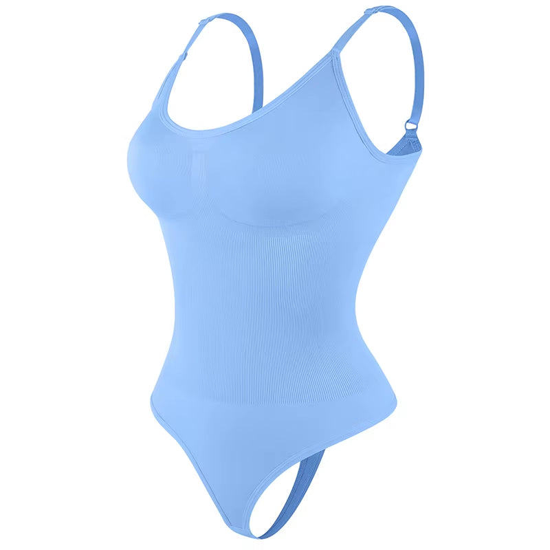 Thongs Bodysuit Shapewear Women Tummy Control Body Shaper Camisole Tank Top Seamless Slimming Waist Trainer Underwear S-3XL