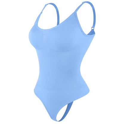 Thongs Bodysuit Shapewear Women Tummy Control Body Shaper Camisole Tank Top Seamless Slimming Waist Trainer Underwear S-3XL