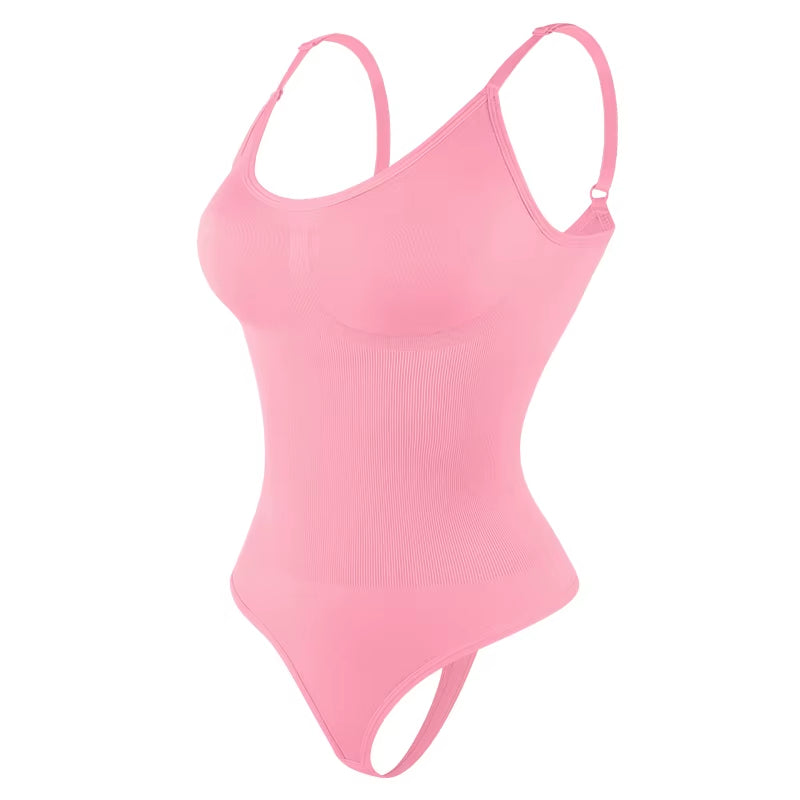 Thongs Bodysuit Shapewear Women Tummy Control Body Shaper Camisole Tank Top Seamless Slimming Waist Trainer Underwear S-3XL