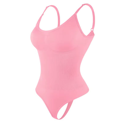 Thongs Bodysuit Shapewear Women Tummy Control Body Shaper Camisole Tank Top Seamless Slimming Waist Trainer Underwear S-3XL