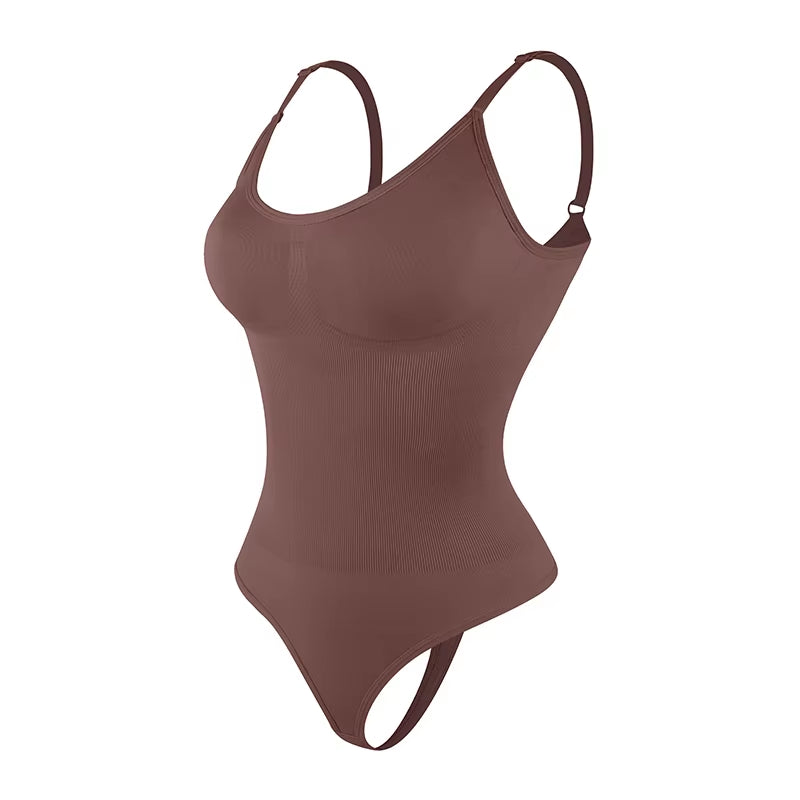 Thongs Bodysuit Shapewear Women Tummy Control Body Shaper Camisole Tank Top Seamless Slimming Waist Trainer Underwear S-3XL